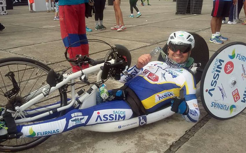 Paraciclista Edson Nascimento