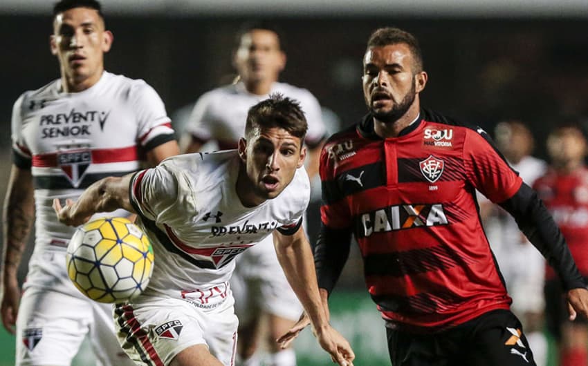 Último jogo: São Paulo 2x0 Vitória (15/6/2016, pelo primeiro turno do Brasileirão, no Morumbi)