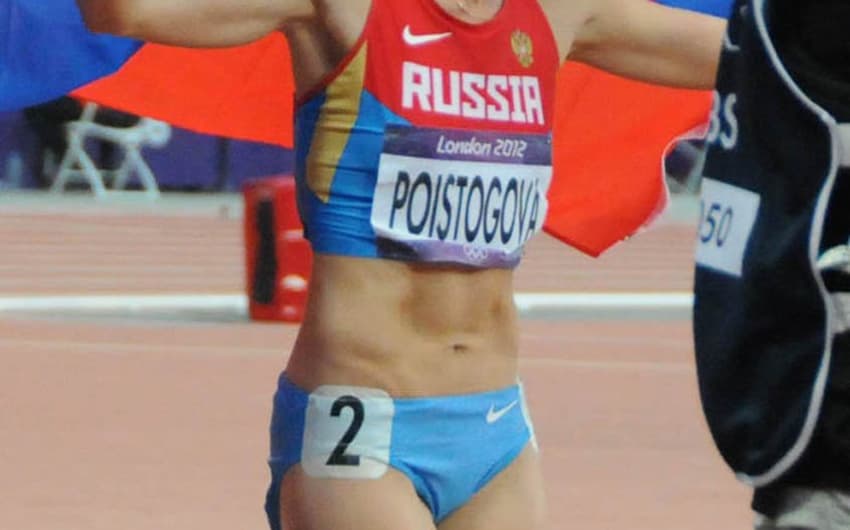 Ekaterina Poistogova (bronze nos 800m)