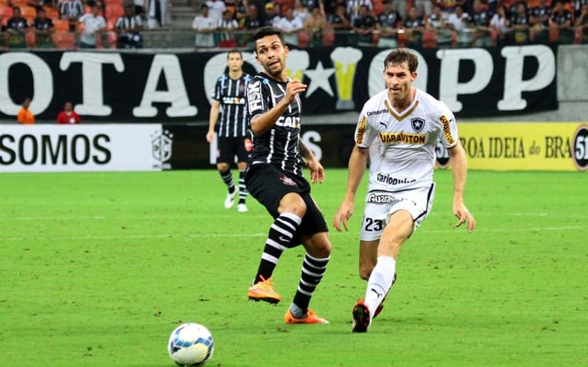 Último jogo - Botafogo 1 x 0 Corinthians (11/10/2014, na Arena Amazônia)&nbsp;