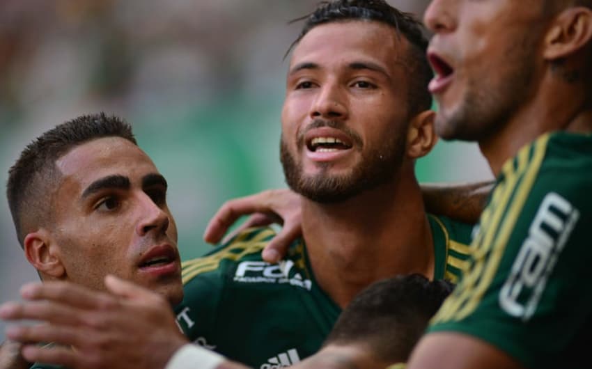 Leandro Pereira - 26-04-2015 - Palmeiras 1 x 0 Santos - Paulistão - um gol