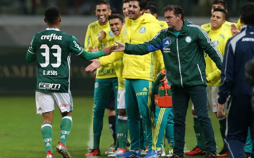 Gabriel Jesus é o artilheiro do Palmeiras no ano: 15 gols