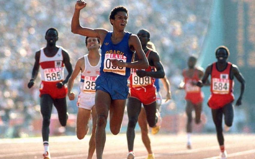 Olimpíadas - 1984 - Los Angeles - Joaquim Cruz