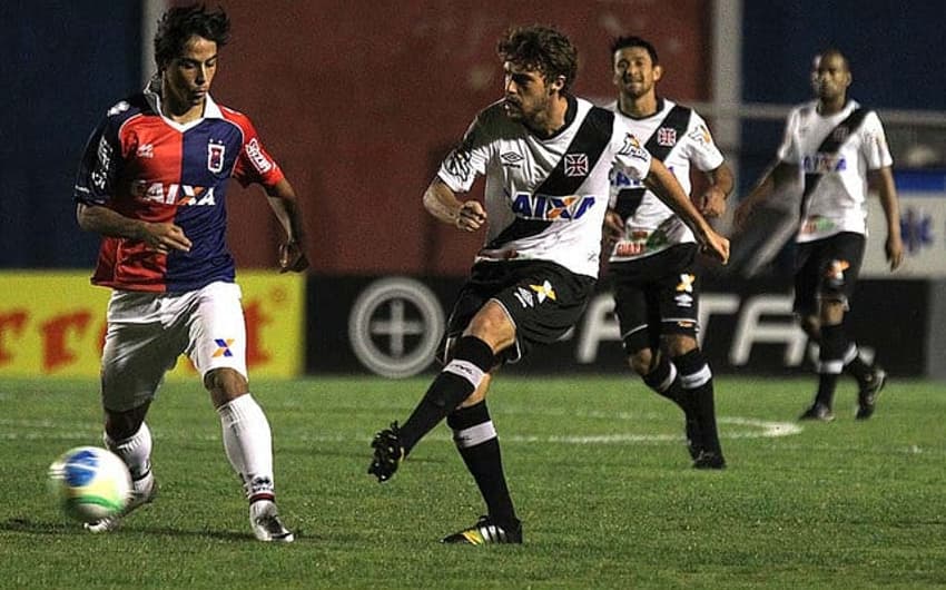 Último encontro: Paraná 1x1 Vasco (31/10/2014, pela Série B)