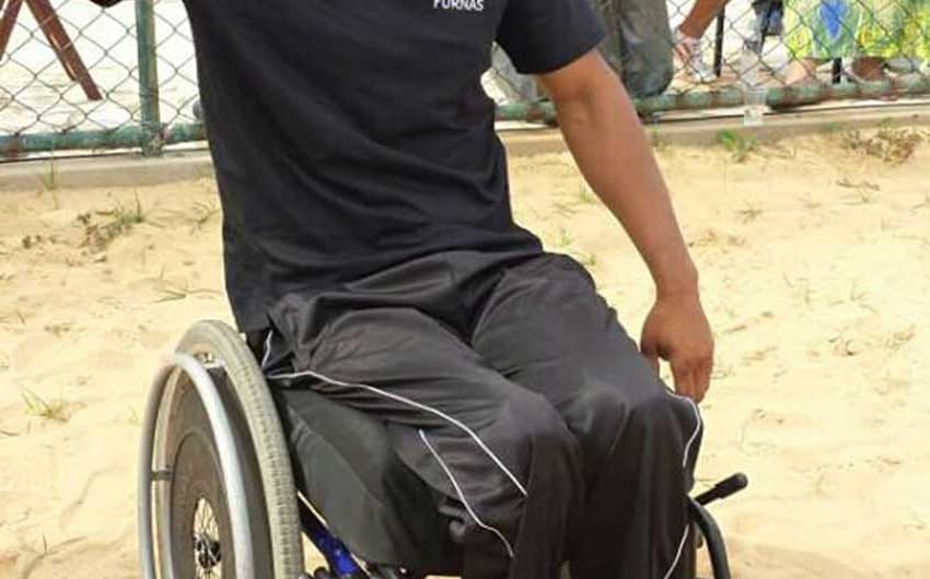 Wallace Antonio, atleta do arremesso de peso paralímpico
