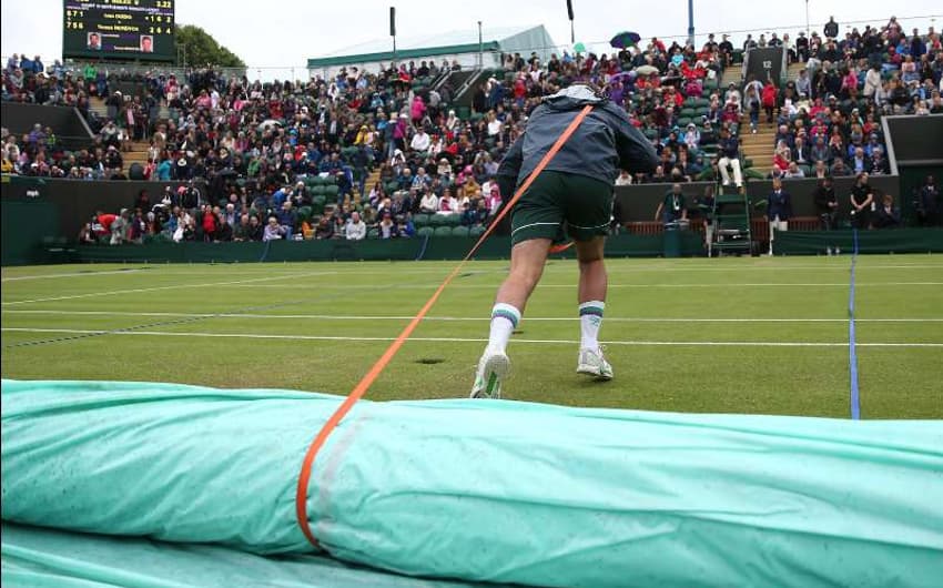Chuva em Wimbledon