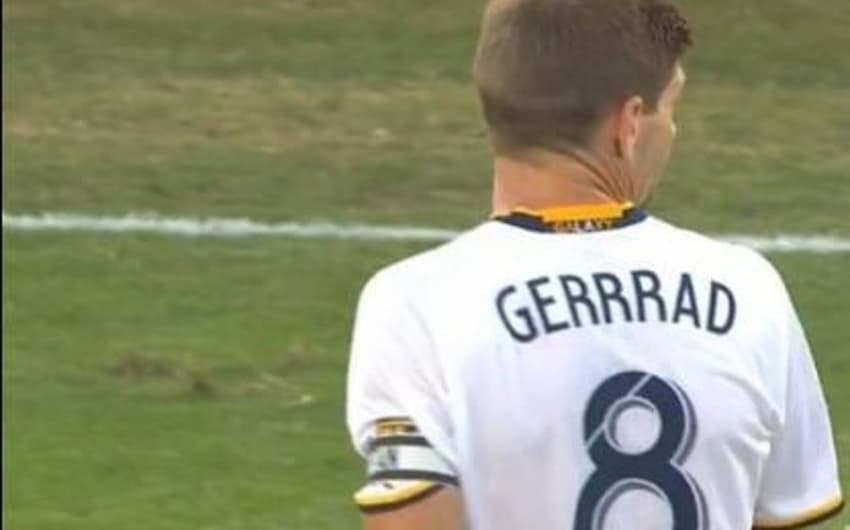 Nos EUA, Gerrard ganhou um novo nome, 'Gerrrad'