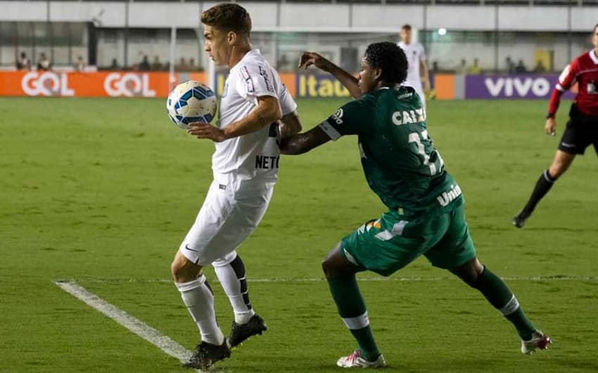 Último jogo - Santos 3 x 1 Chapecoense (3/09/2015 - Vila Belmiro - 22ª rodada do Brasileirão) &nbsp;
