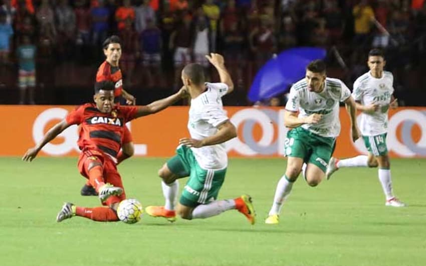 Último confronto - Sport 1 x 3 Palmeiras (4/7/2016, pelo primeiro turno do Brasileirão)&nbsp;