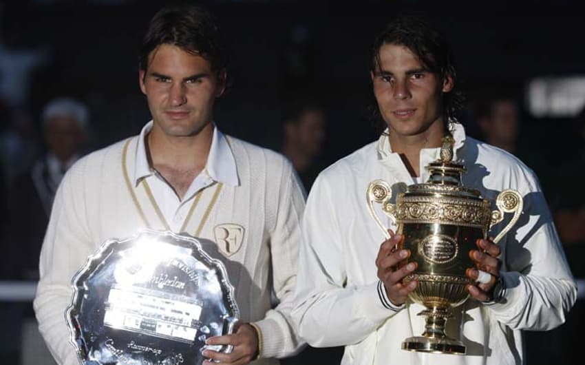 2008 - Roger Federer perdeu para Rafael Nadal