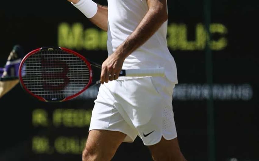 Roger Federer venceu Marin Cilic e chega as semifinais de Wimbledon. Craque tem uma rica história na grama inglesa&nbsp;