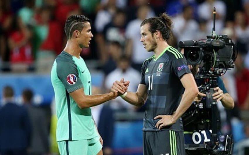 Bale e Cristiano Ronaldo