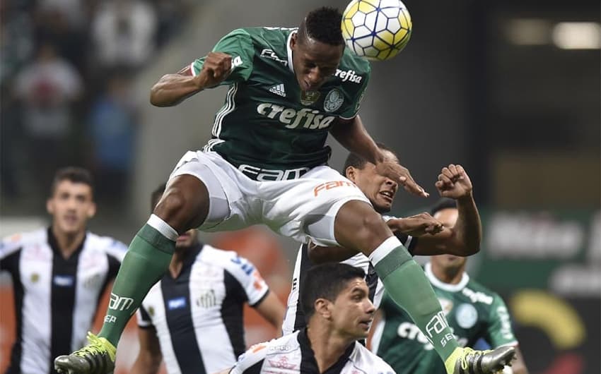 Imagens de Palmeiras 1 x 1 Santos&nbsp;