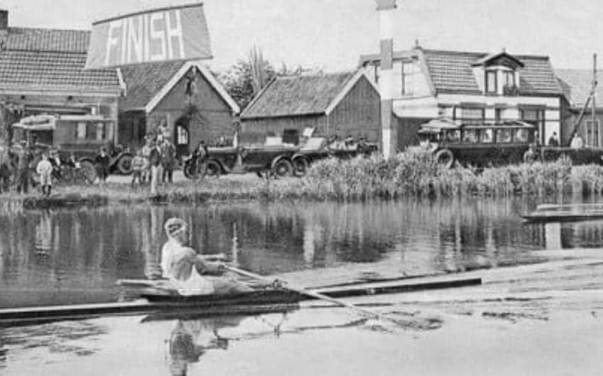 Olimpíada de Amsterdã, em 1928 (Foto: Acervo COI)