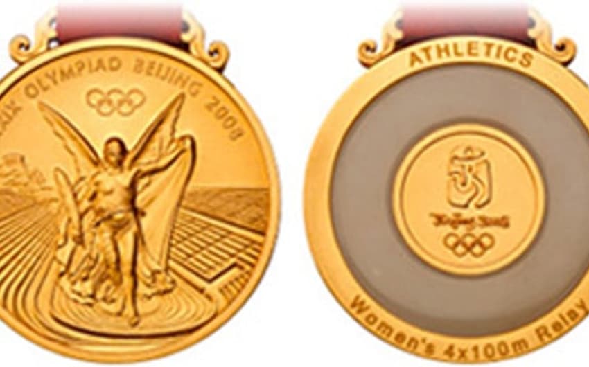 As desejadas medalhas dos Jogos Olímpicos de Pequim, em 2008