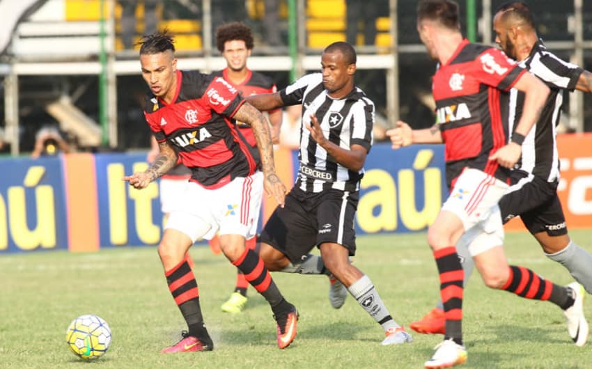 Guerrero e Airton - Botafogo x Flamengo