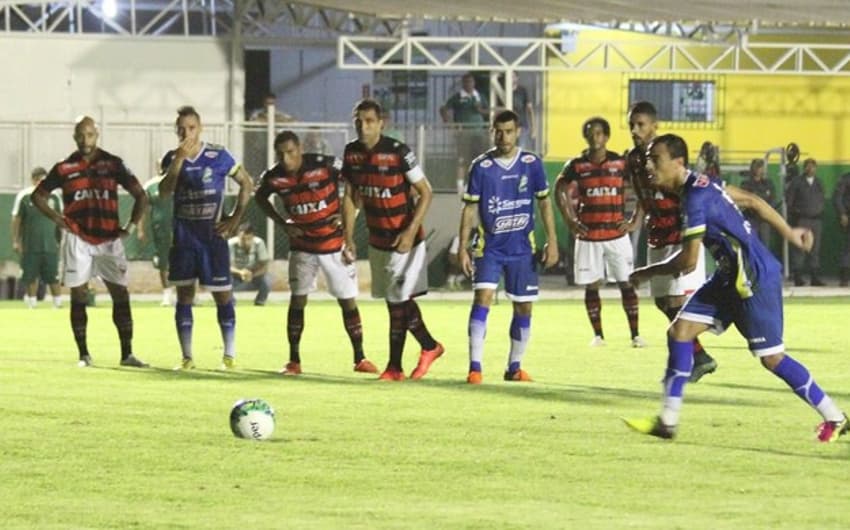 Alfredo, autor do gol de empate do Luverdense contra o Vasco (Foto: Assessoria/Luverdense Esporte Clube)