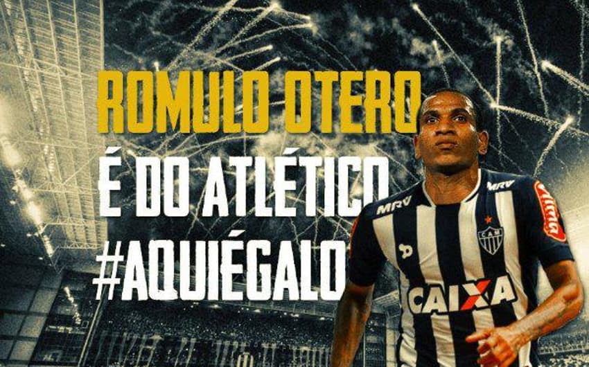 Romulo Otero - novo reforço do Atlético-MG