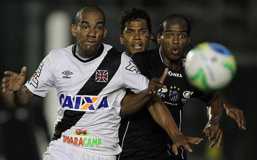 Último encontro: Vasco x Bragantino (03/10/2014, pela Série B)
