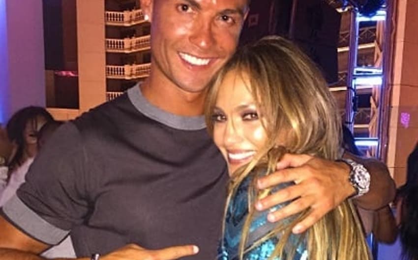 Cristiano Ronaldo e Jennifer Lopez