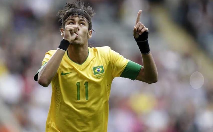 Neymar nos Jogos Olímpicos de Londres-2012