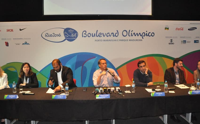 No dia da abertura oficial dos Jogos, o Boulevard Olímpico será aberto ao público