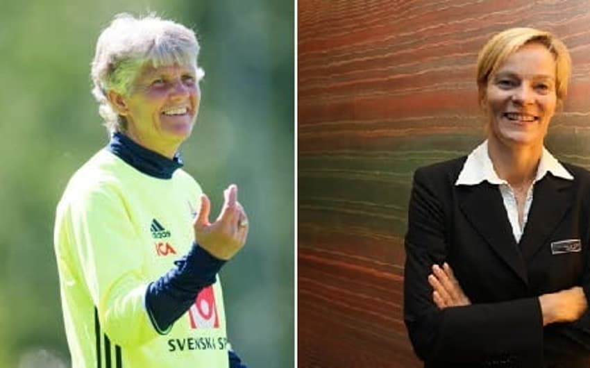 Pia Sundhage e Vera Pauw comandam Suécia e África do Sul, respectivamente, no primeiro jogo das Olimpíadas (Fotos: SF e Fifa.com)