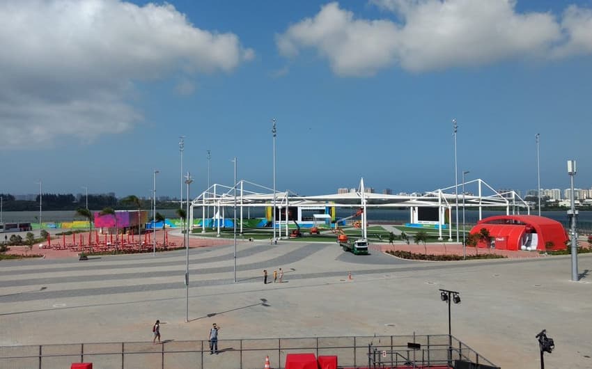 Parque Olímpico terá espaço para shows e eventos para o público e telões com transmissão dos Jogos