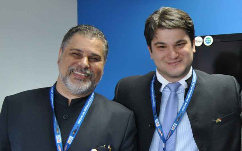 Elson de Barros Gomes Junior, Consul da Índia e Leonardo Ananda, Presidente da Câmara de Comércio