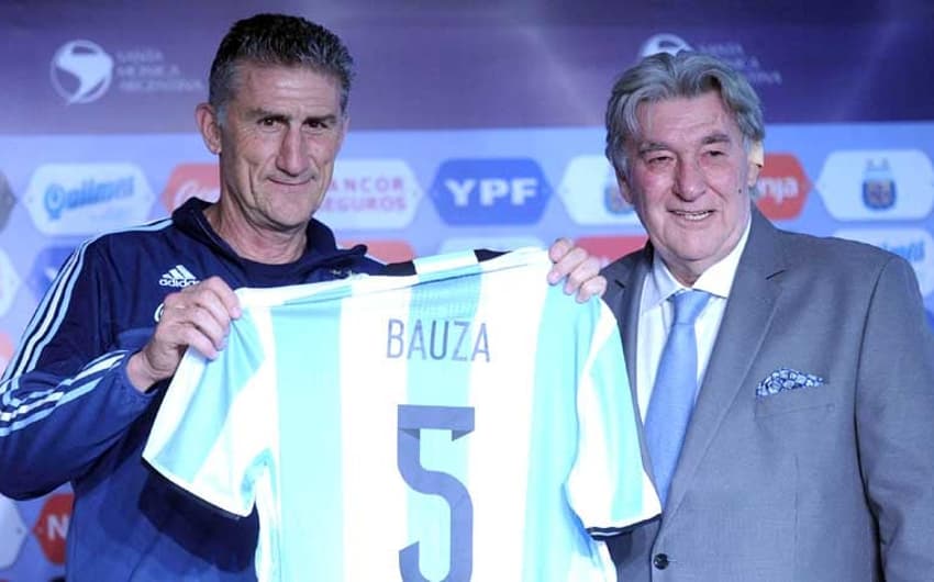 Apresentação de Edgardo Bauza na seleção Argentina
