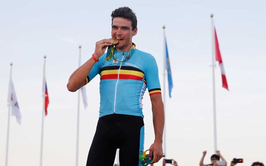 Greg van Avermaet foi medalha de ouro no ciclismo masculino &nbsp; &nbsp; &nbsp;&nbsp;