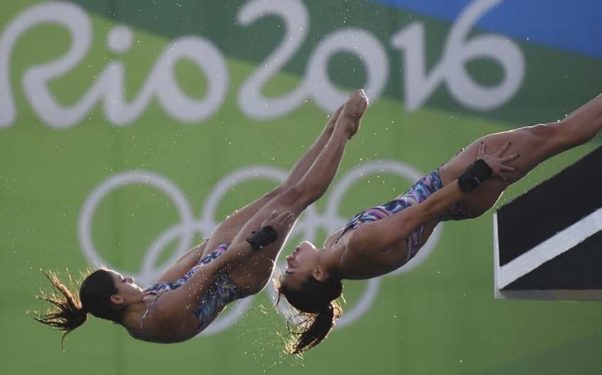 Giovanna Pedroso e Ingrid Oliveira competiram nesta terça&nbsp;