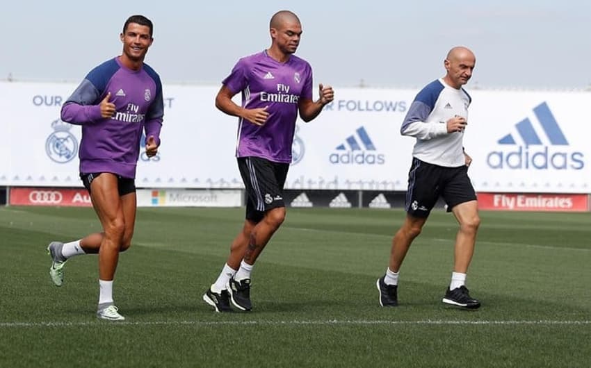 Cristiano Ronaldo e Pepe - Real Madrid