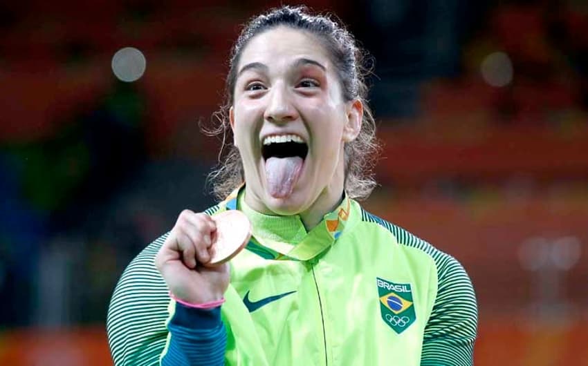 Mayra Aguiar conquistou medalha de bronze no judô