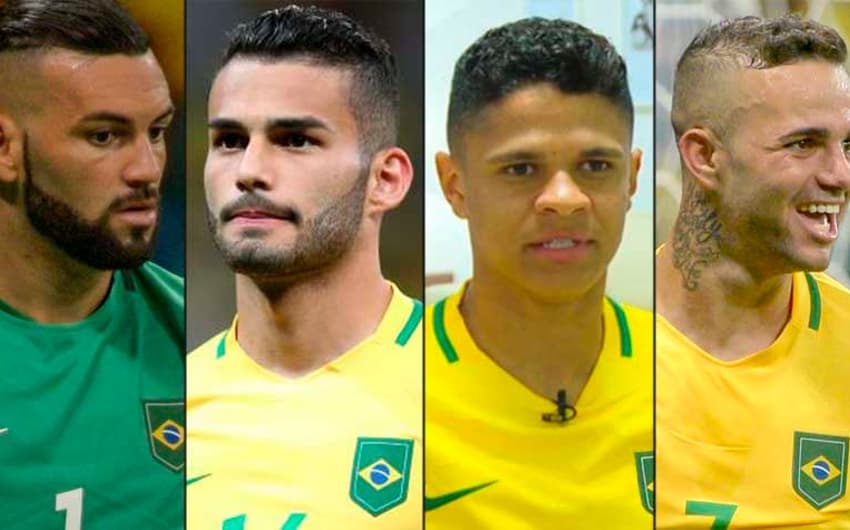 Weverton (goleiro), Thiago Maia (volante), Douglas Santos (lateral), Luan (atacante) não jogaram no Corinthians