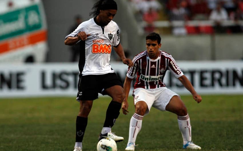 Mesmo com o empate em 0 a 0 diante do Fluminense, o Atlético-MG seguiu líder do Brasileiro, em 29 de julho de 2012