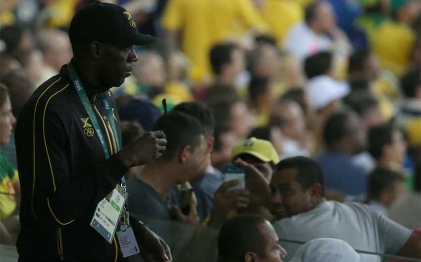 Brasil ganhou ouro com Bolt na torcida