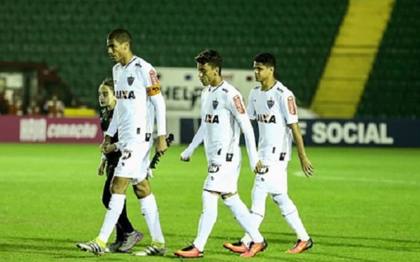 Marcos Rocha (ao centro), lateral direito do Atlético-MG (Foto: Divulgação/Bruno Cantini/Atlético-MG)