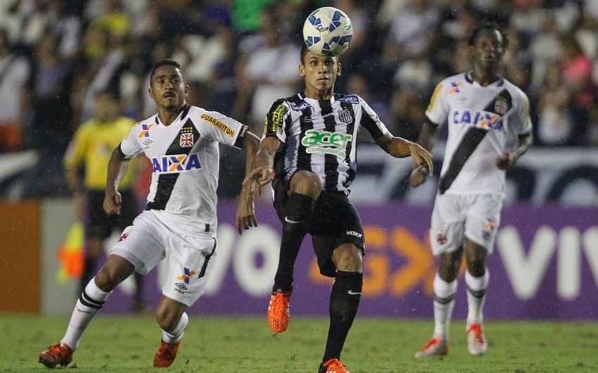 Último confronto - Vasco 1 x 0 Santos (29/11/2015 - penúltima rodada do Brasileirão) &nbsp;