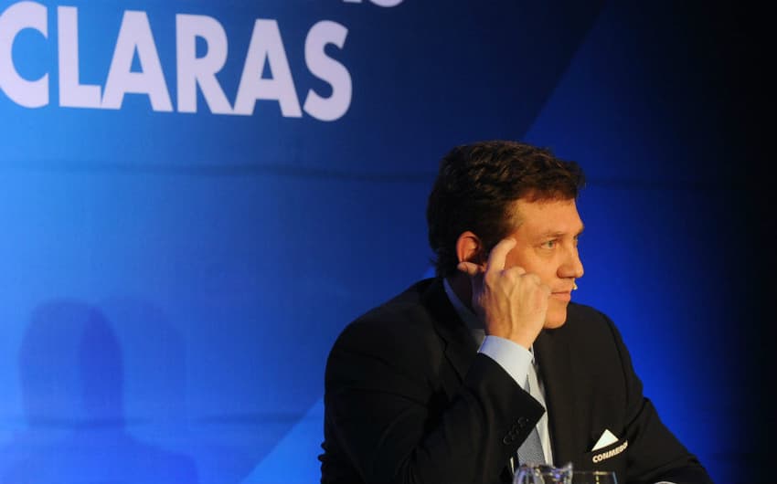 Alejandro Dominguez, presidente da Conmebol (Foto: Analia Garelli/AFP)