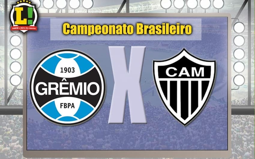 Apresentação Grêmio x Atlético-MG Campeonato Brasileiro