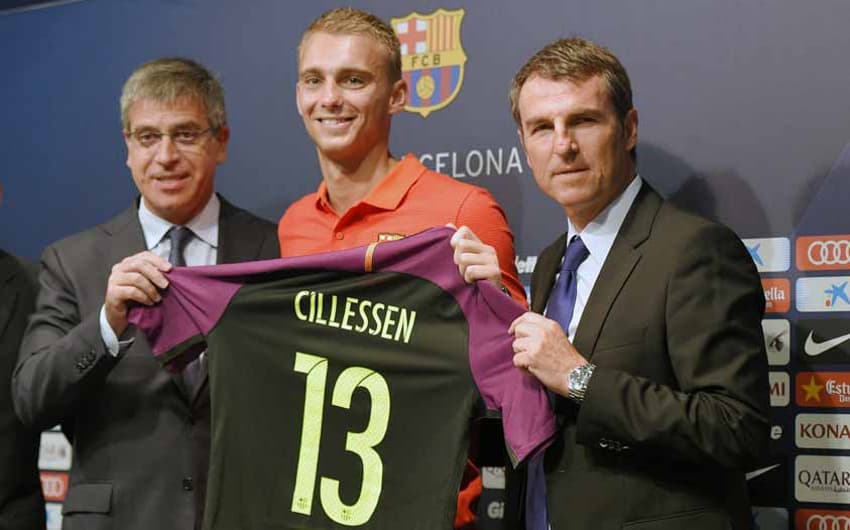 Cillessen é apresentado no Barcelona