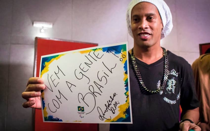 Ronaldinho Gaúcho, embaixador paralímpico
