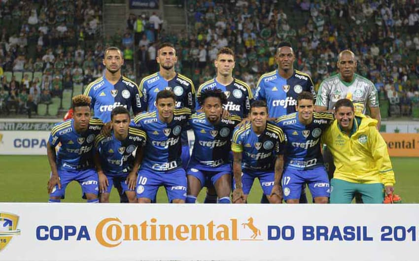 Palmeiras 3 x 0 Botafogo-PB, pelas oitavas da Copa do Brasil&nbsp;