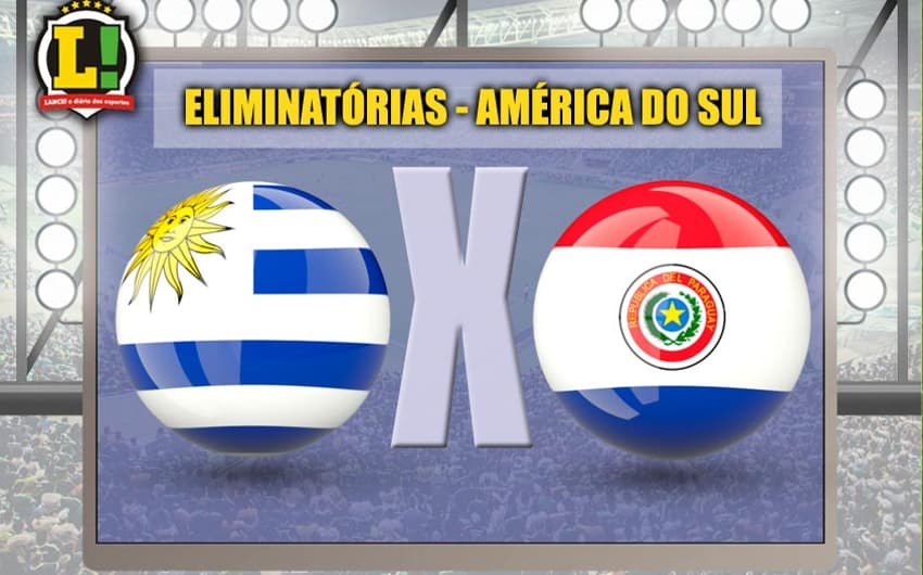 Apresentação Uruguai x Paraguai Eliminatórias - América do sul