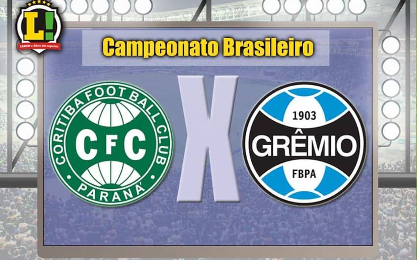 Apresentação Coritiba x Grêmio Campeonato Brasileiro