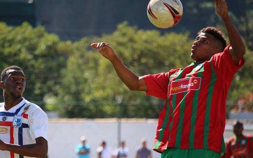 Willian, atacante da Portuguesa Santista na Segunda Divisão do Paulista&nbsp;