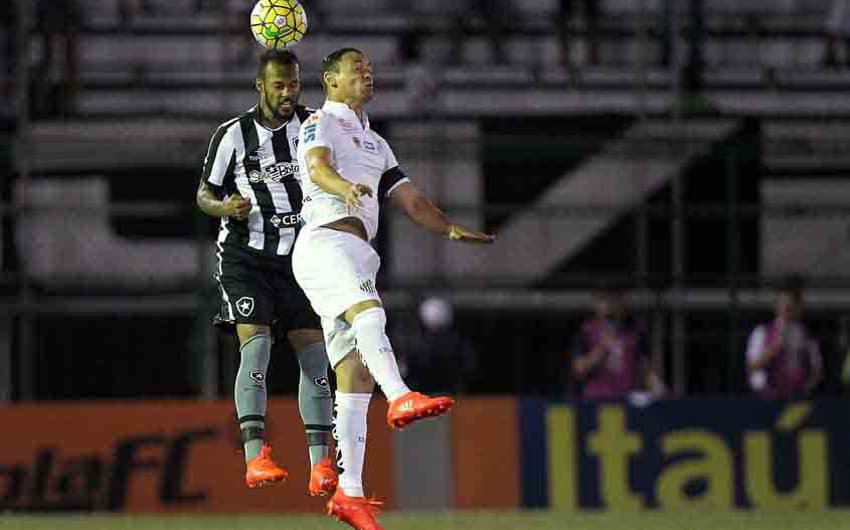 Botafogo x Santos (Foto: Vitor Silva/Sspress)