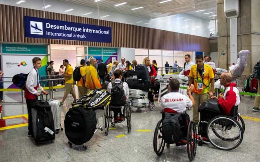 Além de uma operação especial no aeroporto, haverá um sistema de check-in remoto na Vila dos Atletas