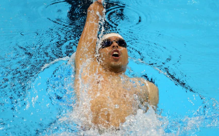 Dia 9 - O nadador Daniel Dias conquistou o ouro nos 50m costas S5